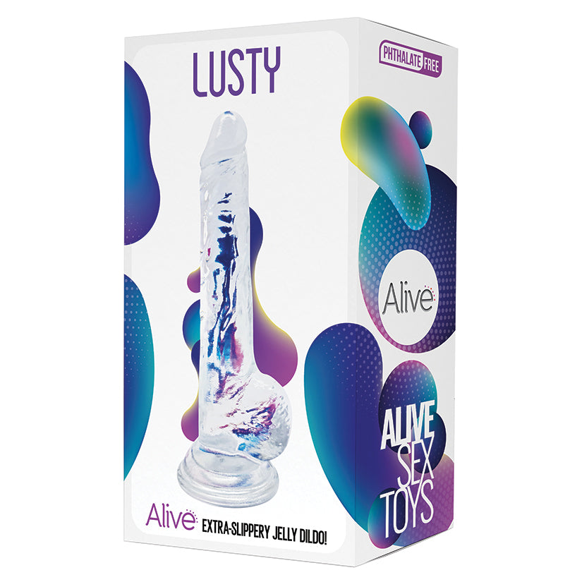 Alive Lusty Jelly Dildo - 7"