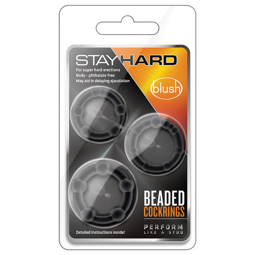 Stay-Hard-Black-Beaded-Penis-Rings