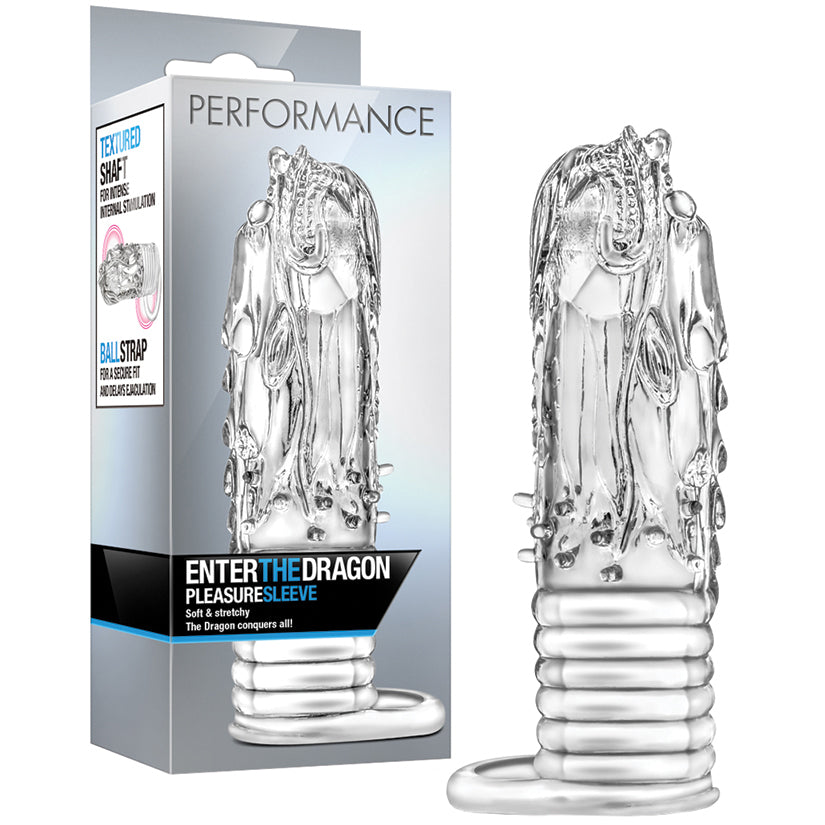 Performance-Enter-The-Dragon-Clear-Penis-Sleeve-With-Secure-Fit-Strap