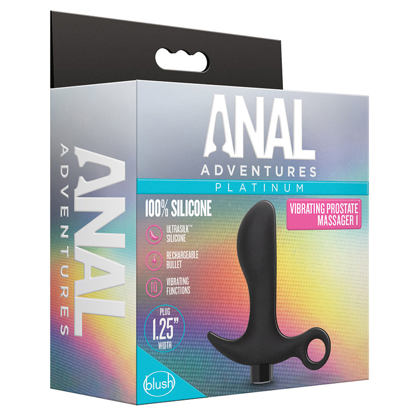 Anal-Adventures-Platinum-Prostate-Massager-01-Curved-Black-4.25-Inch-Vibrating-Rechargeable-Anal-Plug