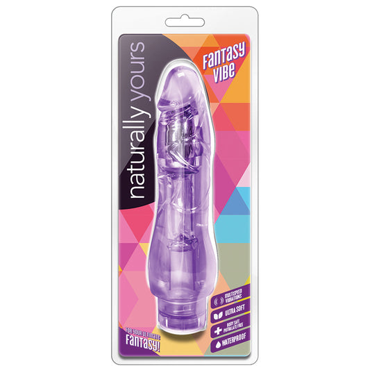 Naturally-Yours-Fantasy-Vibe-Realistic-Purple-9-Inch-Long-Vibrating-Dildo