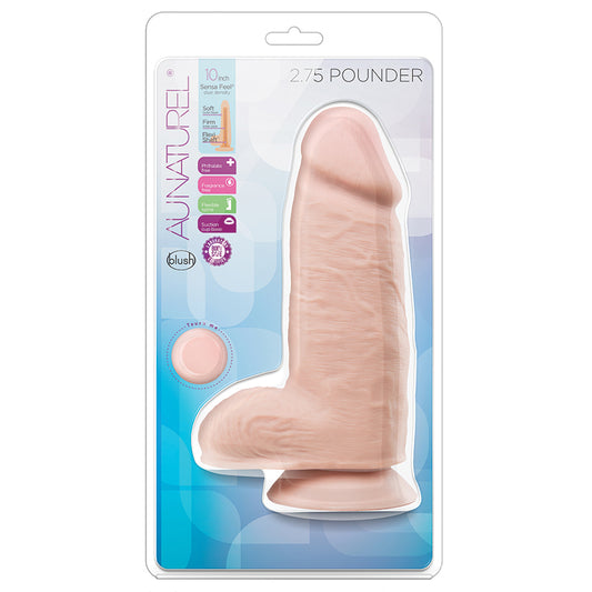 Au-Naturel-Realistic-Vanilla-10-Inch-Long-Dildo-With-Balls-Suction-Cup-Base