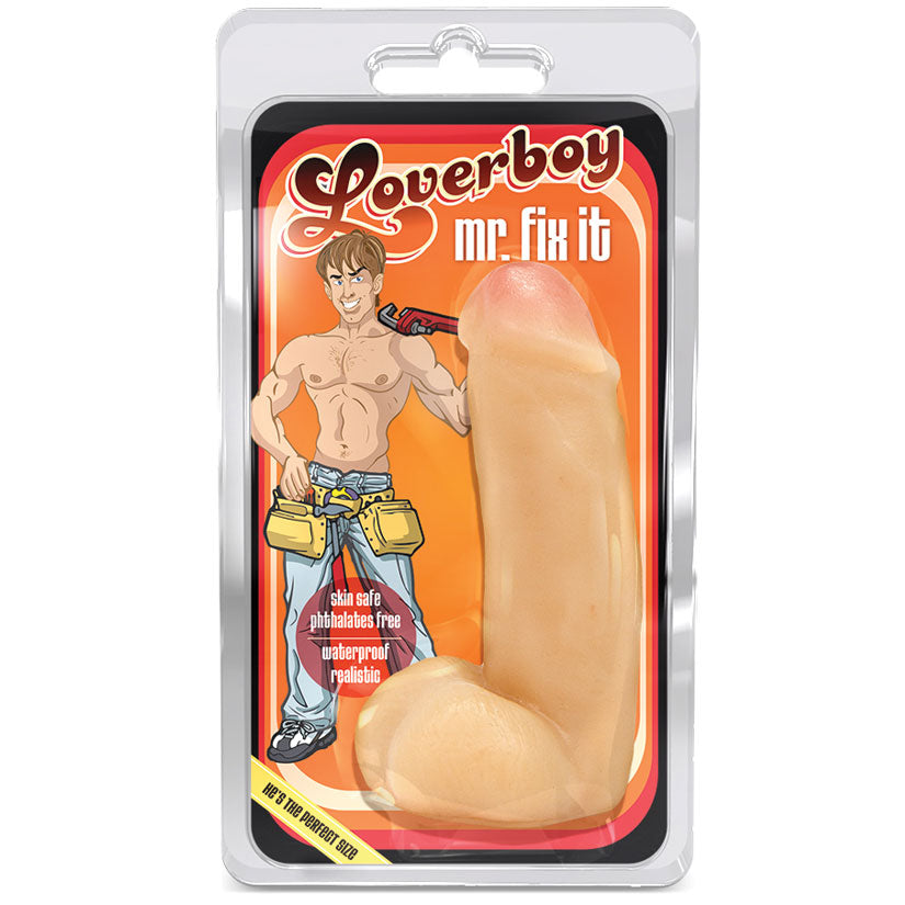 Loverboy-Mr.-Fix-it-Realistic-Beige-7-Inch-Long-Dildo-With-Balls-Suction-Cup-Base