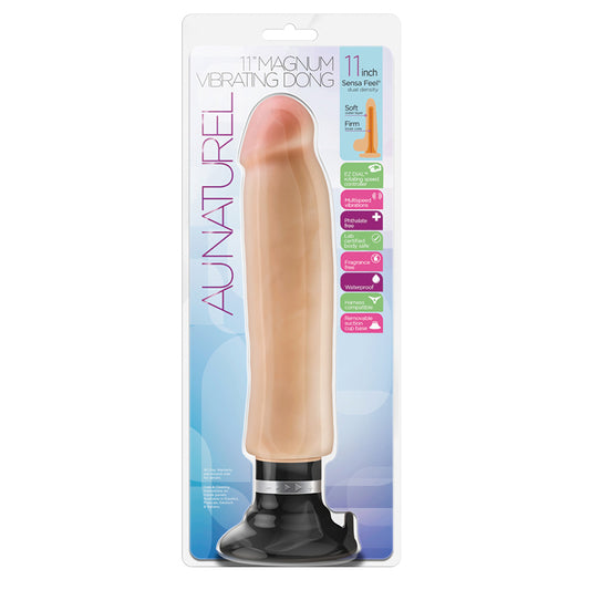 Au-Naturel-Realistic-Beige-11-Inch-Long-Vibrating-Dildo-With-Suction-Cup-Base