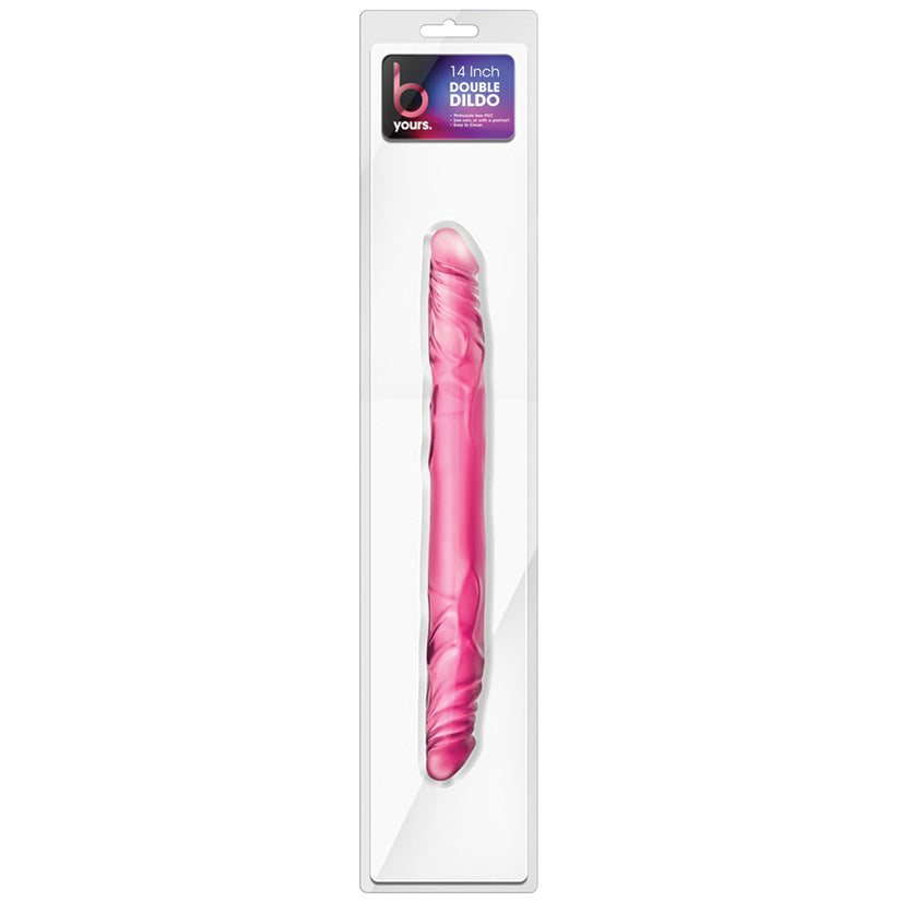 B-Yours-Pink-14-Inch-Long-Dildo