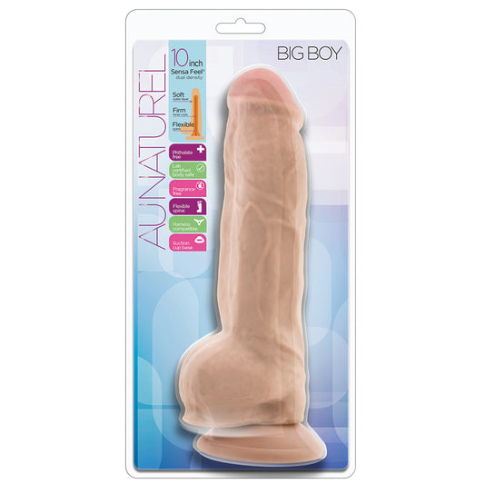 Au-Naturel-Big-Boy-Realistic-Vanilla-10-Inch-Long-Dildo-With-Balls-Suction-Cup-Base