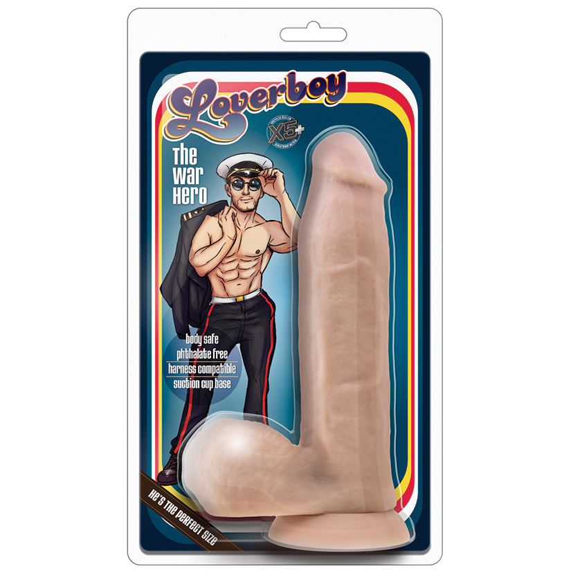 Loverboy-The-War-Hero-Realistic-Beige-8-Inch-Long-Dildo-With-Balls-Suction-Cup-Base