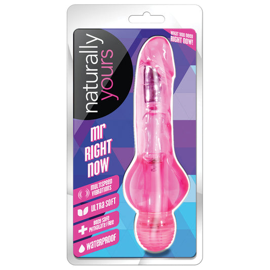 Naturally-Yours-Mr.-Right-Now-Realistic-Pink-6.5-Inch-Vibrator