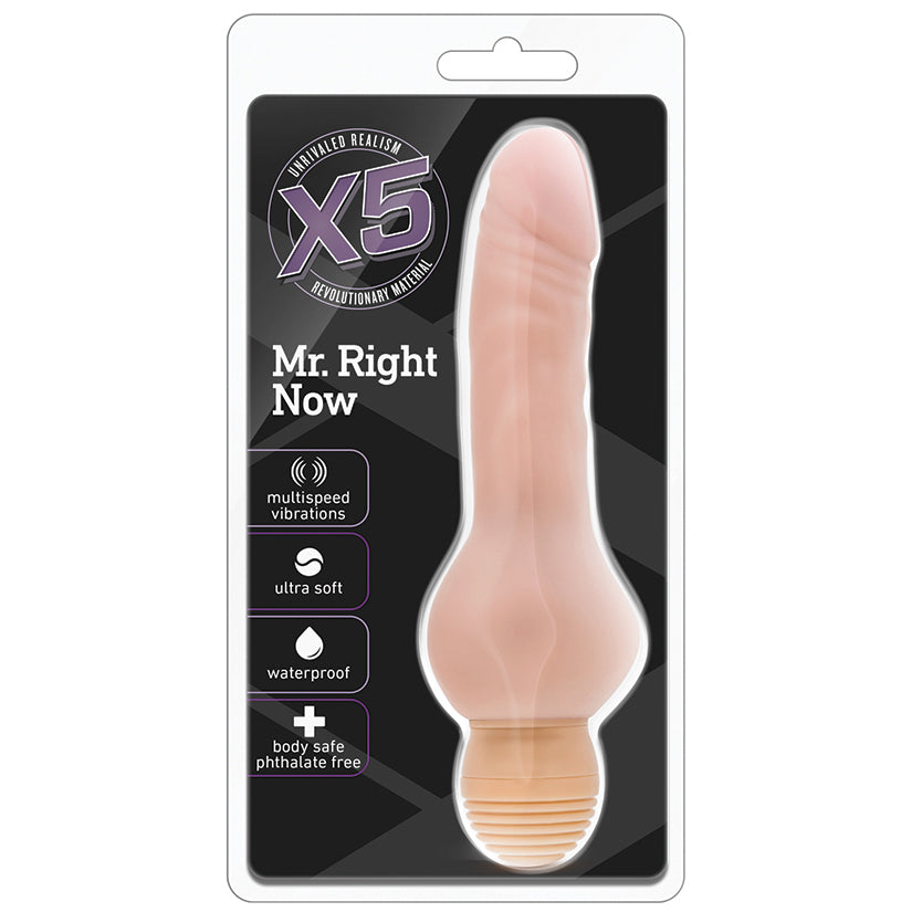 X5-Mr.-Right-Now-Realistic-Beige-6.5-Inch-Long-Vibrating-Dildo