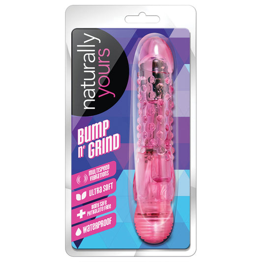 Naturally-Yours-Bump-n-Grind-Realistic-Pink-6.25-Inch-Vibrator