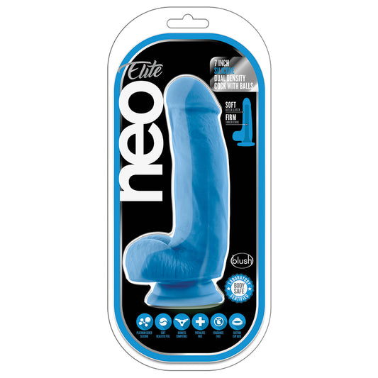 Neo-Elite-Neon-Blue-7-Inch-Long-Dildo