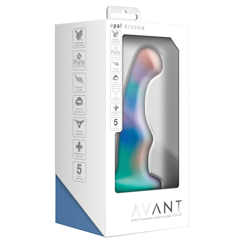 Avant-Opal-Dreams-Artisan-6-Inch-Curved-P-Spot-G-Spot-Dildo-with-Suction-Cup-Base