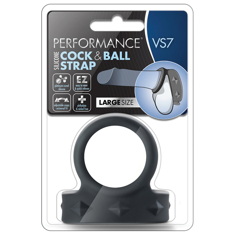 Performance-VS7-Black-Silicone-Large-Ball-Strap-Penis-Ring