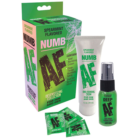 Numb AF Kit - Gel, Spray, And Mints