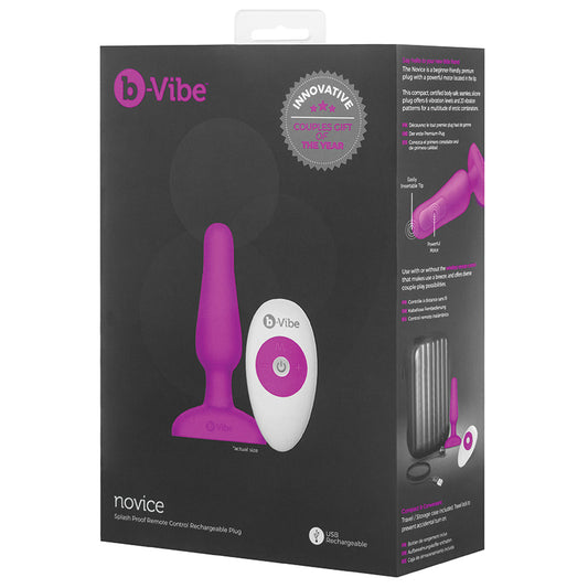 b-Vibe-Novice-Plug-Fuchsia