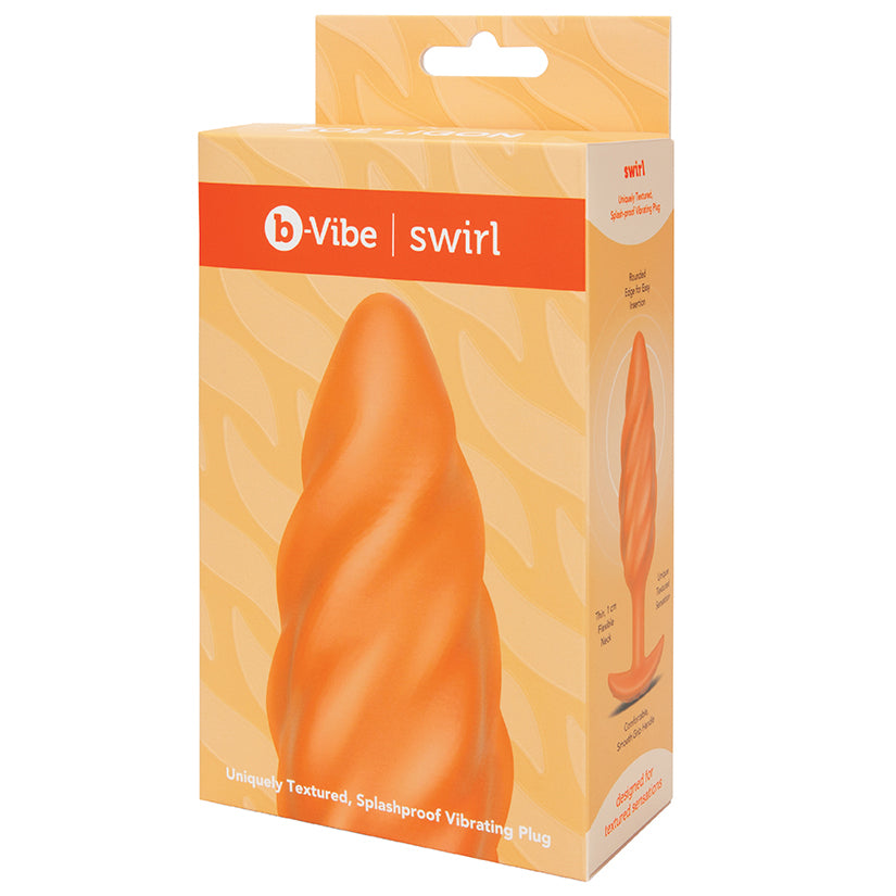 b-Vibe-Swirl-Texture-Plug-Orange