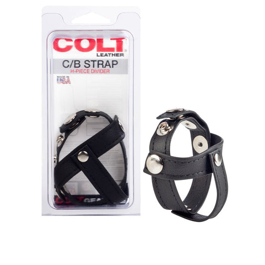 COLT Leather C/B Strap H-Piece Divider