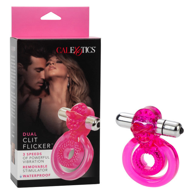 CalExotics Dual Clit Flicker Ring