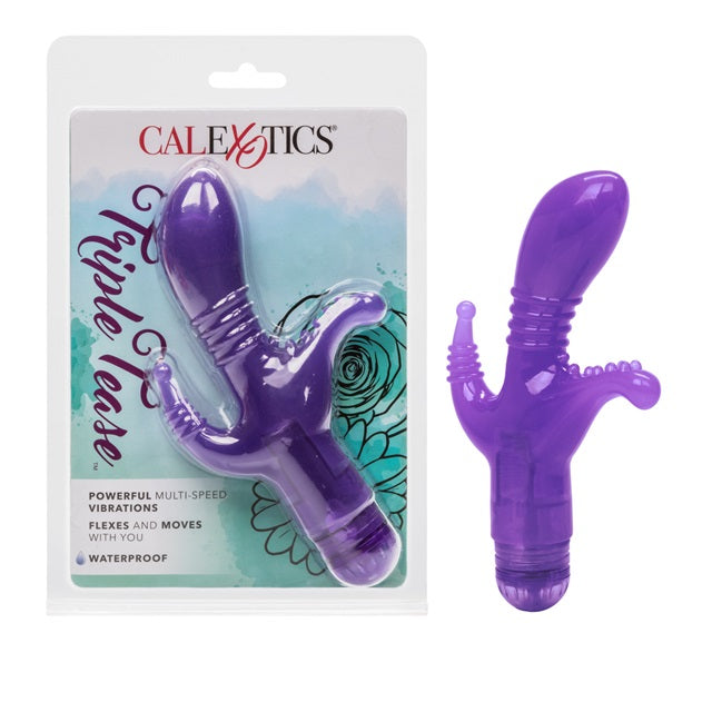 CalExotics Triple Tease - Purple