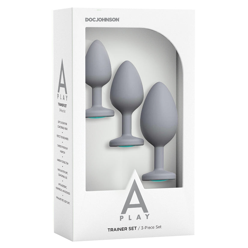 A-Play-Silicone-Trainer-Set-3-Piece-Set-Grey