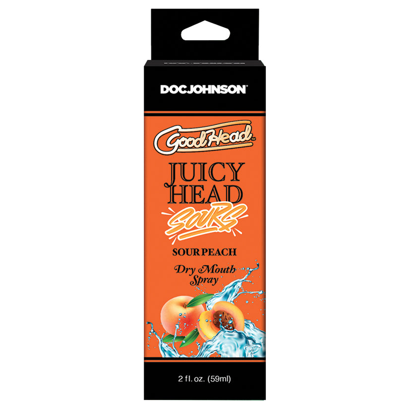 Goodhead Juicy Head Sours Dry Mouth Spray - Sour Peach 2oz