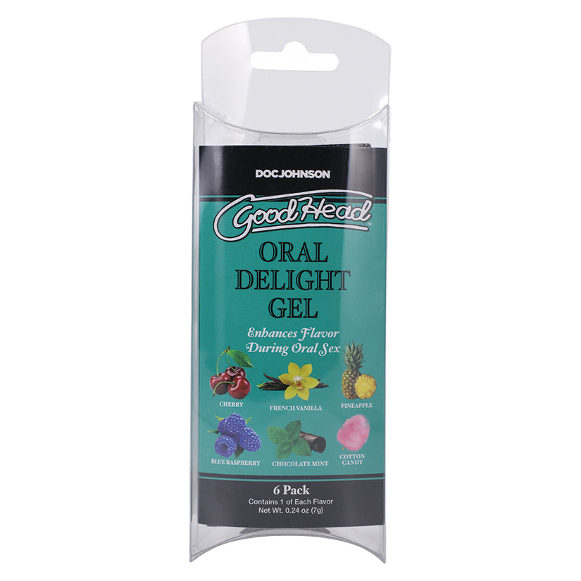 GoodHead Oral Delight Gel - 0.24oz 6 Pack