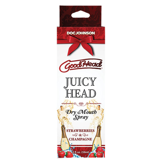 GoodHead Juicy Head Dry Mouth Spray - Strawberries & Champagne