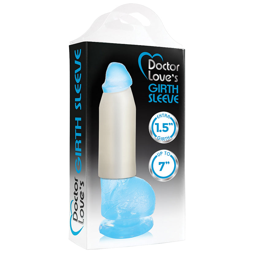 Doctor Love's Girth Sleeve - Clear 1.5" Extra Girth