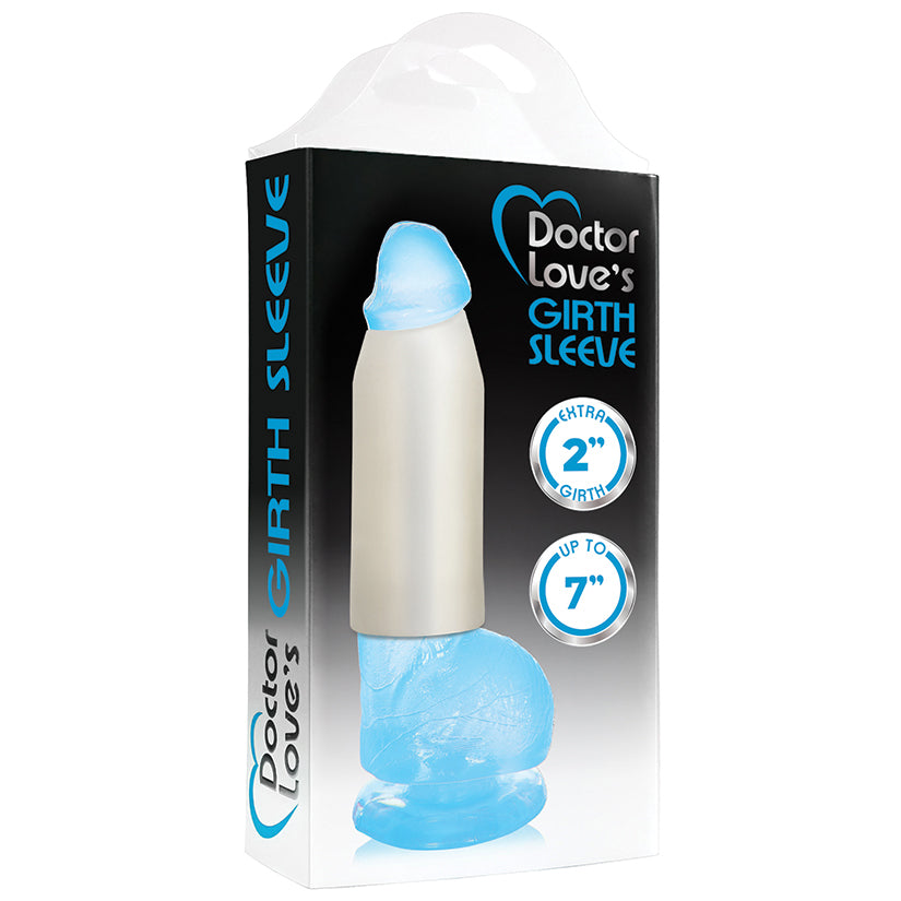 Doctor Love's Girth Sleeve - Clear 2" Extra Girth