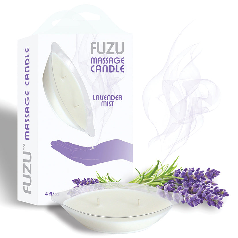 Fuzu Massage Candle - Lavender Mist 4oz