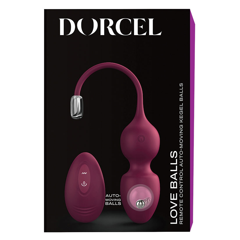 Dorcel Geisha Balls Love Balls - Burgundy