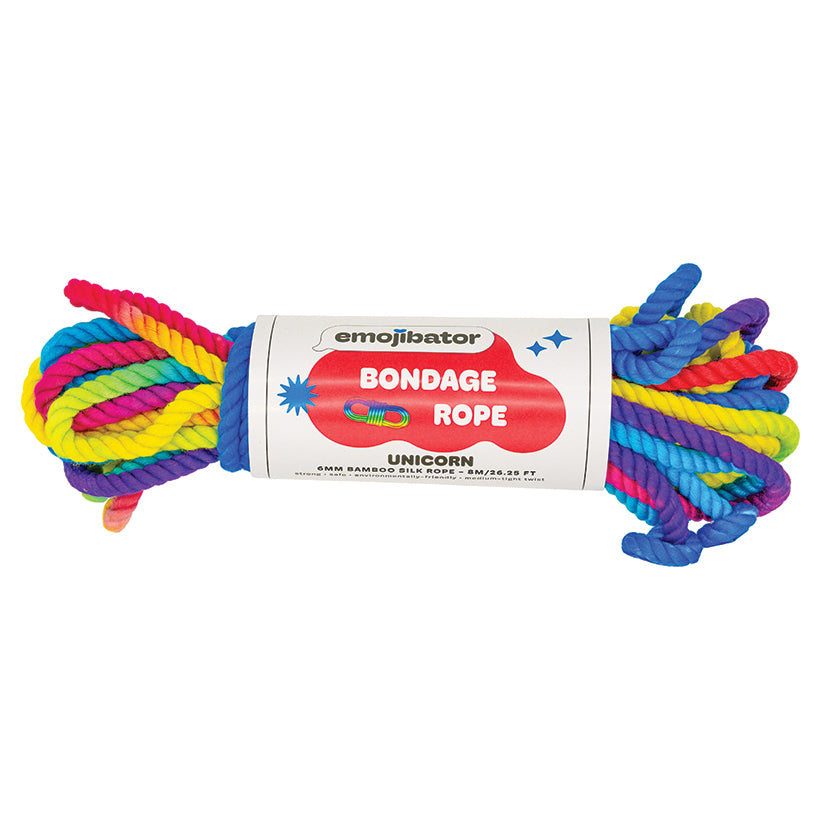 Emojibator Unicorn Rainbow Bondage Rope