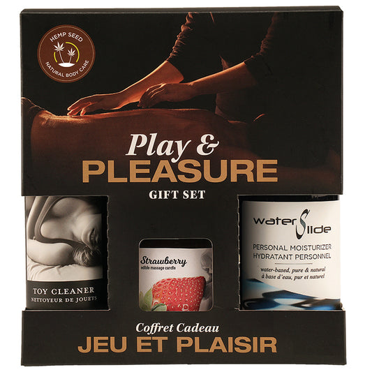 Earthly-Body-Play-&-Pleasure-Set:-Vanilla-Scent-Strawberry