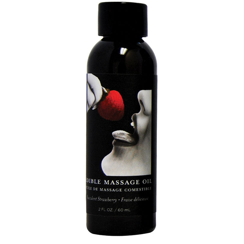 Earthly-Body-Edible-Massage-Oil-Strawberry-2oz