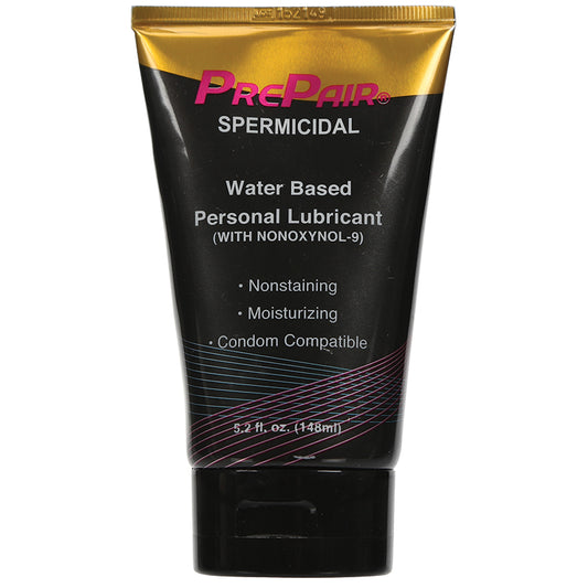 PrePair Spermicidal Water Based Personal Lubricant - 5.2oz