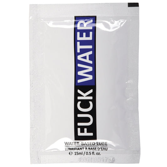 Fuck Water Original Water Based Lubricant - .5 Pillow