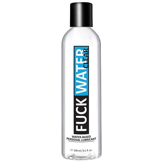 Fuck Water Clear Water Based Lubricant - 8oz