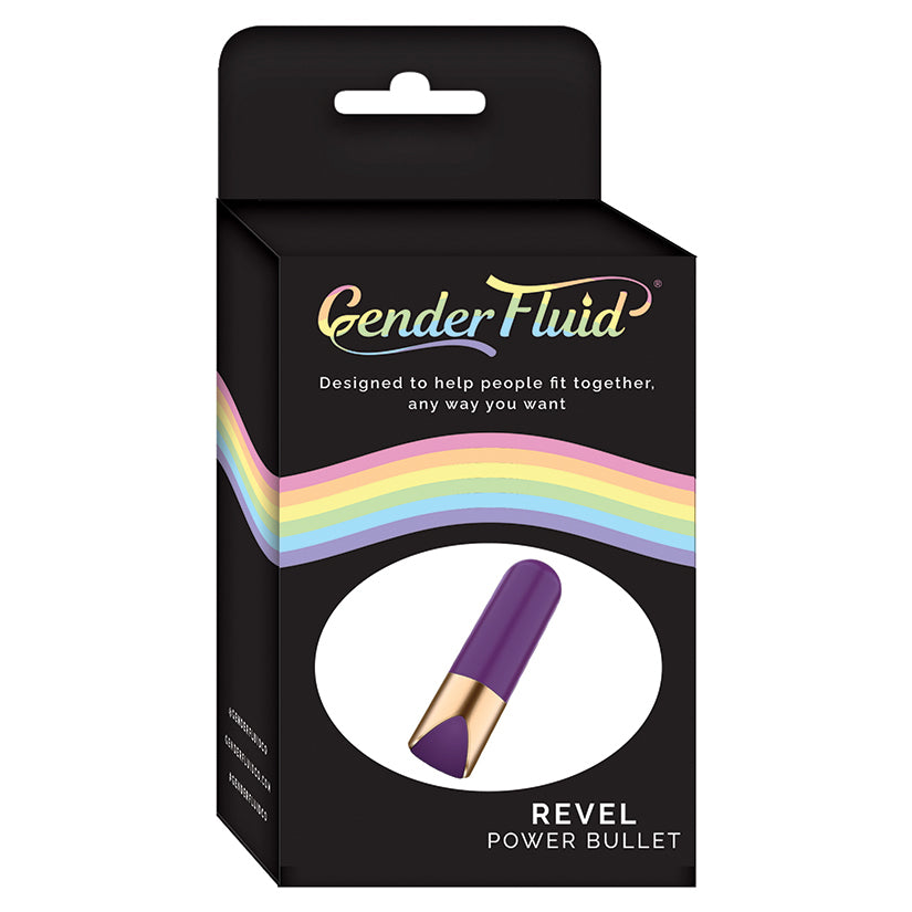 Gender Fluid Revel Power Bullet - Purple