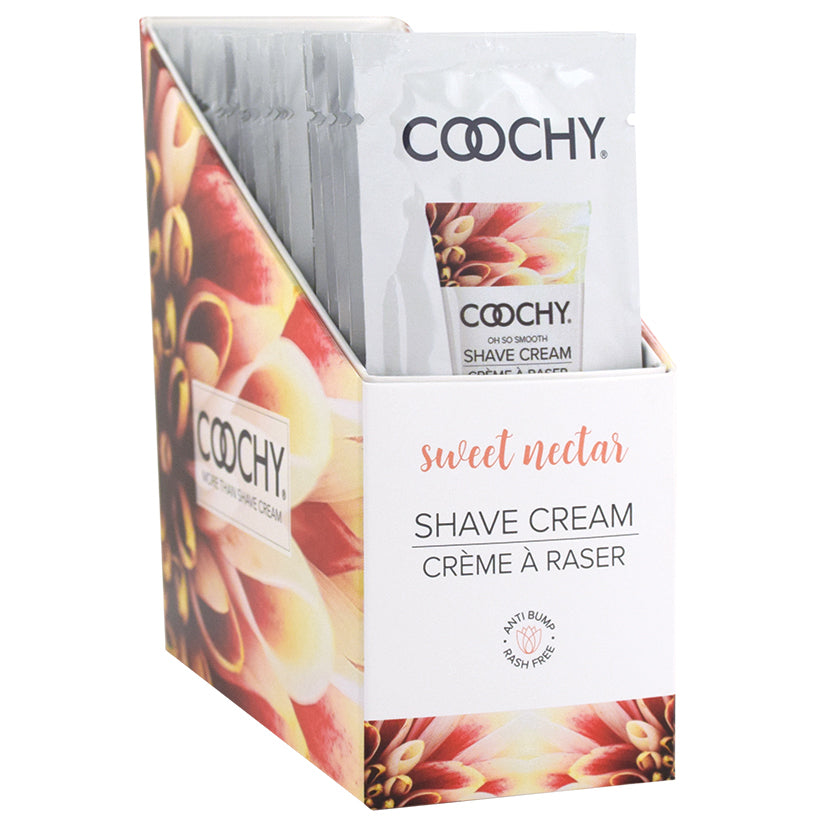 Coochy-Oh-So-Smooth-Shave-Cream-Sweet-Nectar-05oz-24-Pack