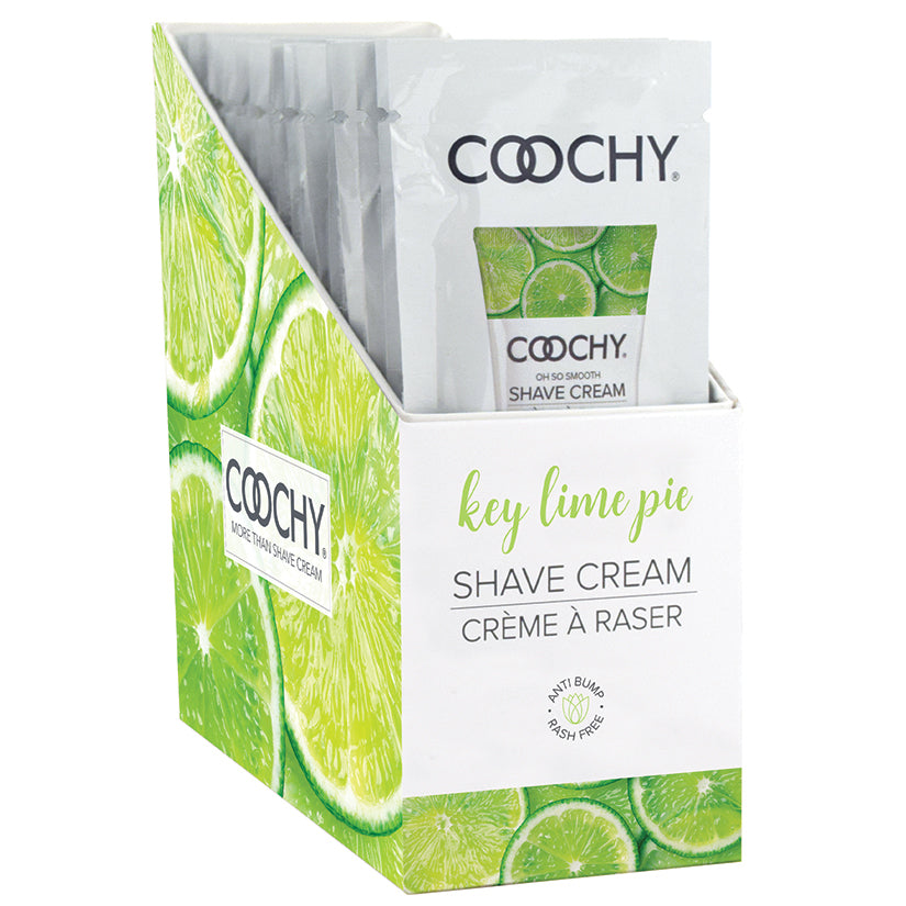 Coochy-Oh-So-Smooth-Shave-Cream-Key-Lime-Pie-05oz-24-Pack