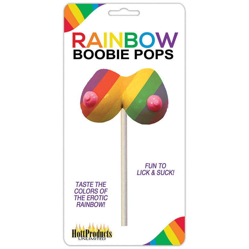 Rainbow Boobie Lollipop