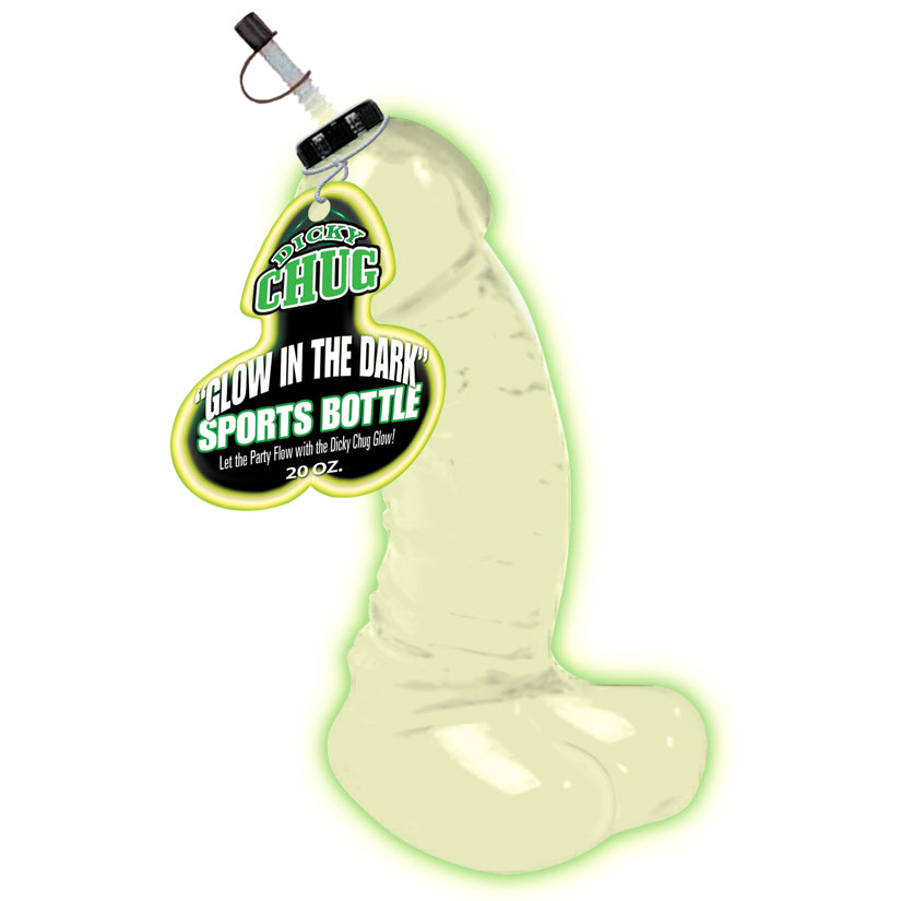 Dicky Chug Sports Bottle - Glow in the Dark