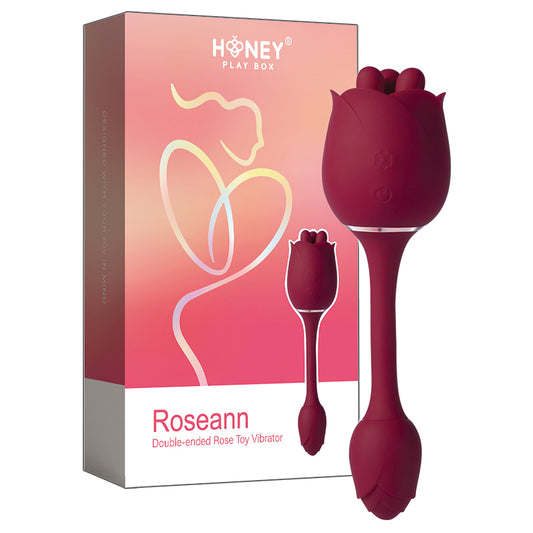 Honey Play Box Roseann - Double-Ended Rose Toy Vibrator