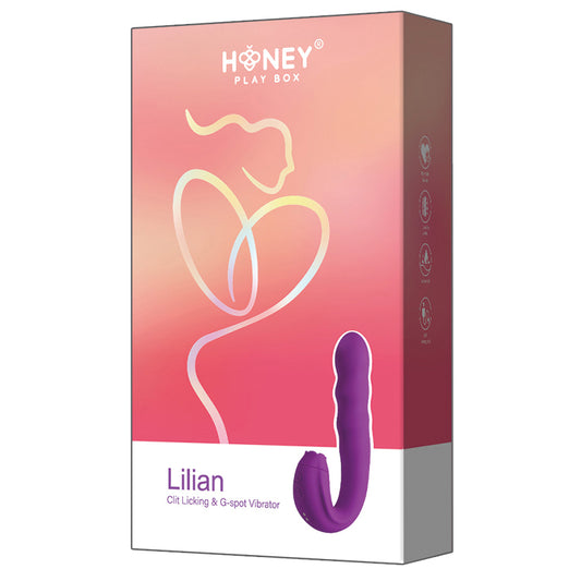 Honey Play Box LILIAN G Spot Vibrator With Rotating Head and Tongue Vibrator