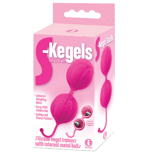 Icon Brands - S-Kegels Silicone Kegel Balls - Pink