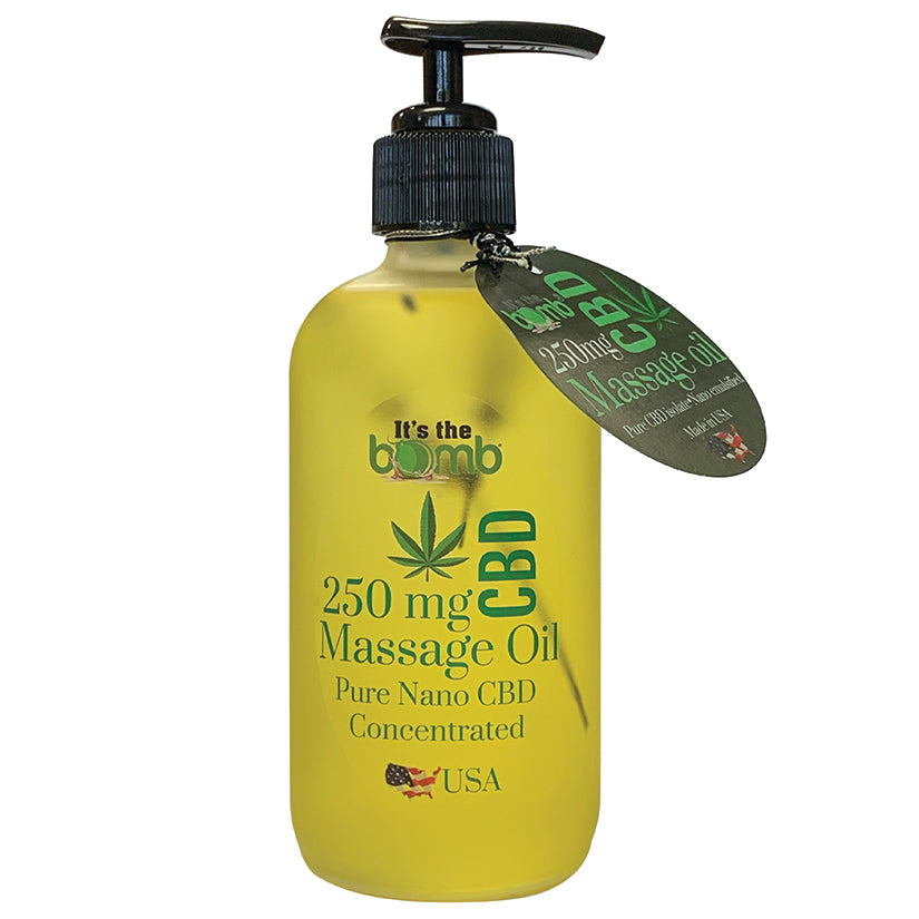 Its The Bomb CBD Massage Oil - 8oz