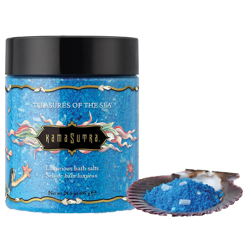 Kama Sutra Treasures of the Sea Bath Salts - 24.5oz