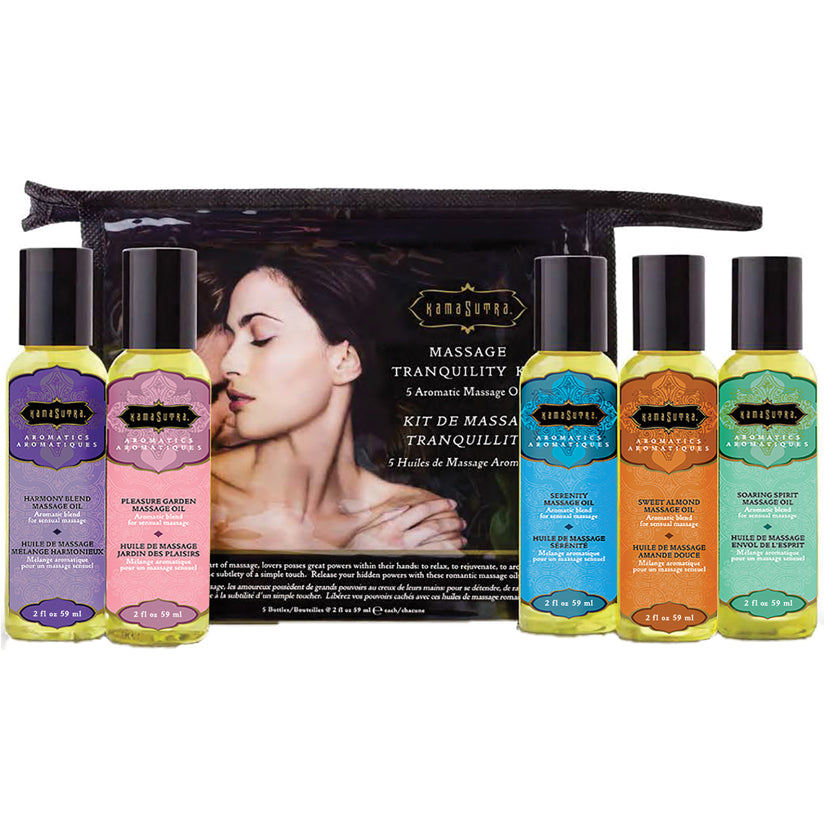 Kama Sutra Massage Tranquility Kit - 2oz (5 Pack)