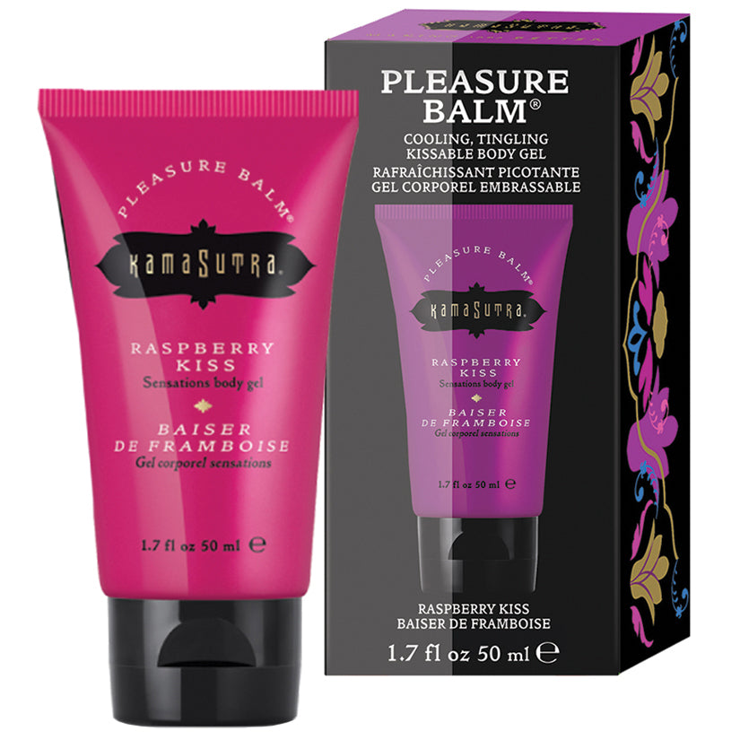 Kama Sutra Pleasure Balm Sensations - Raspberry Kiss 1.7oz