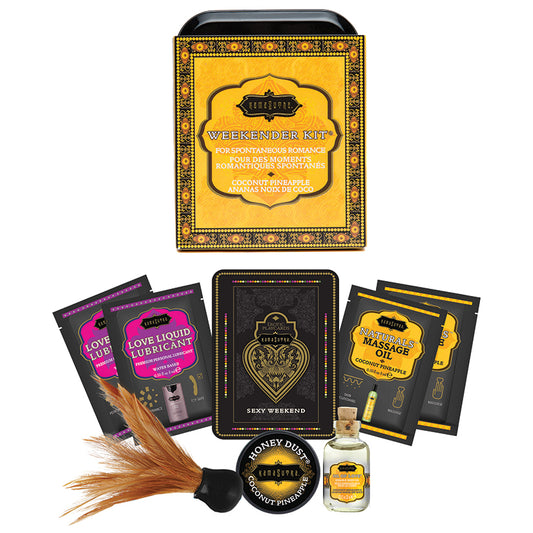 Kama Sutra The Weekender Kit - Coconut Pineapple